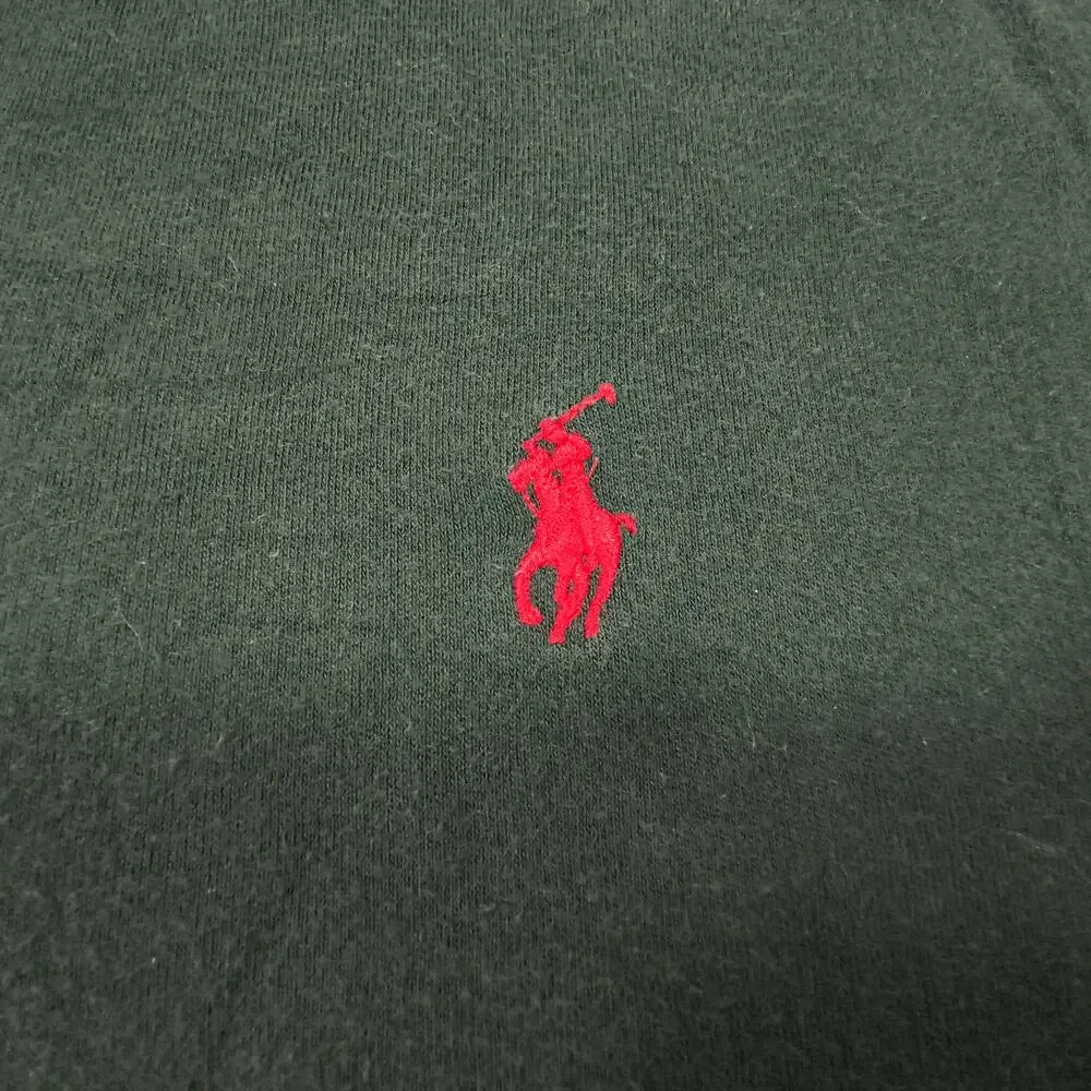 Polo by Ralph Lauren Short Sleeve Collared Polo Shirt Mens Size 2XL Green Red